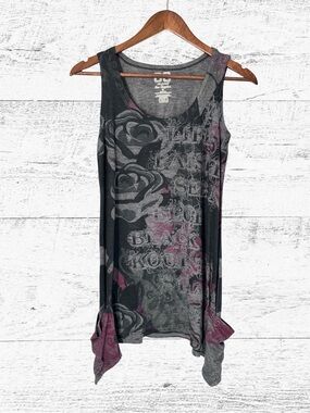 Go Jeans Black and Gray Tank Top